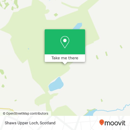 Shaws Upper Loch map