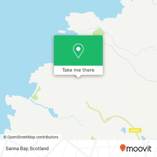 Sanna Bay Scotland Map How To Get To Sanna Bay In Highland By Bus Or Train?