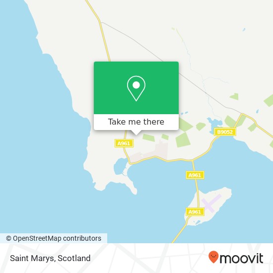 Saint Marys map