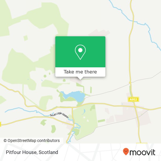 Pitfour House map