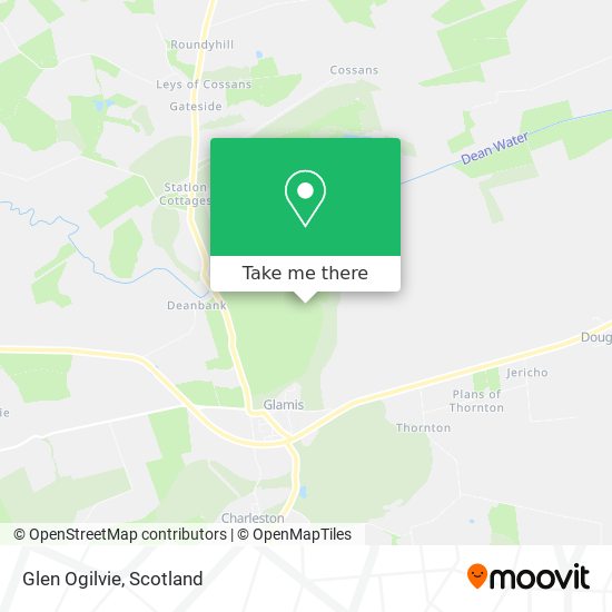 Glen Ogilvie map