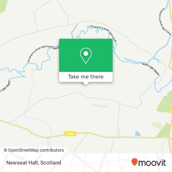 Newseat Halt map