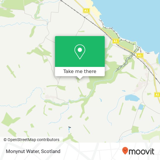 Monynut Water map