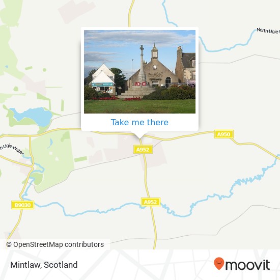 Mintlaw map