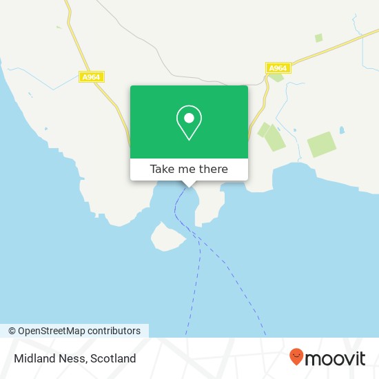 Midland Ness map