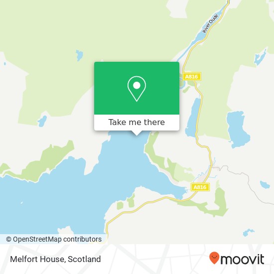 Melfort House map