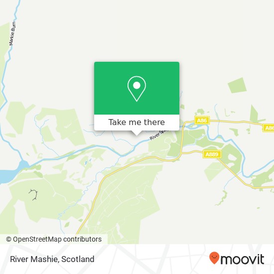 River Mashie map