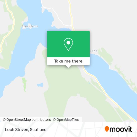 Loch Striven map