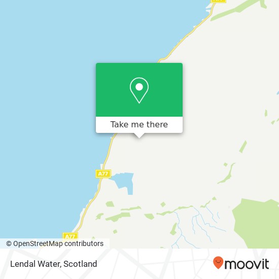 Lendal Water map