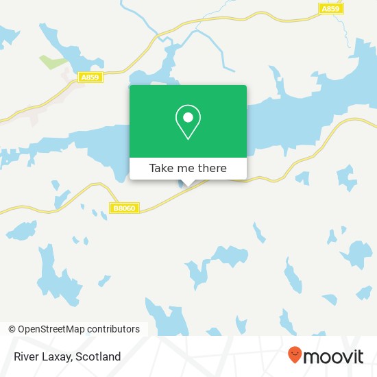 River Laxay map