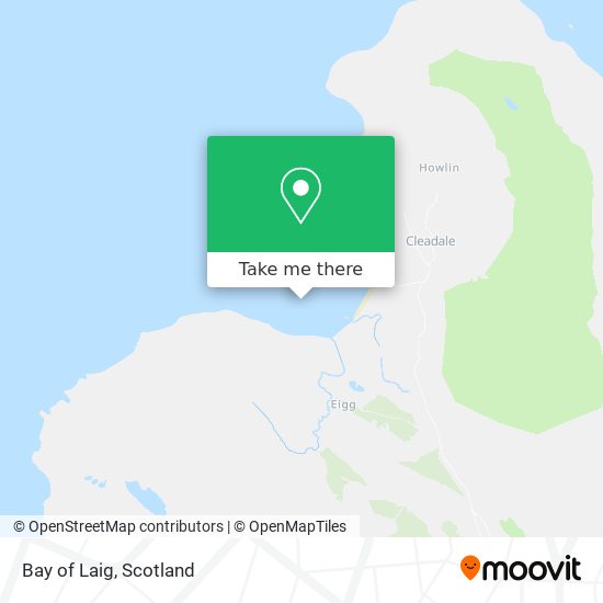 Bay of Laig map