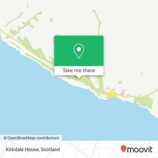 Kirkdale House map