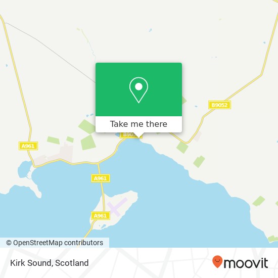 Kirk Sound map