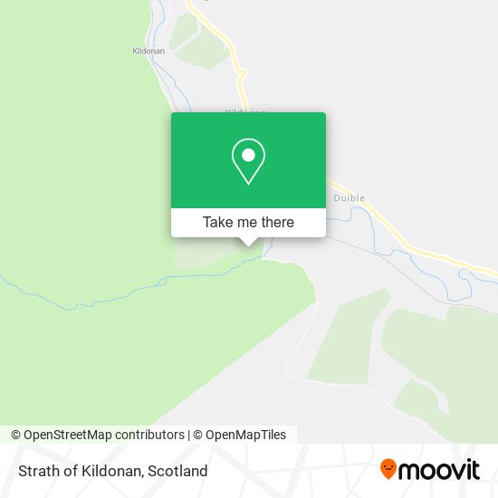 Strath of Kildonan map