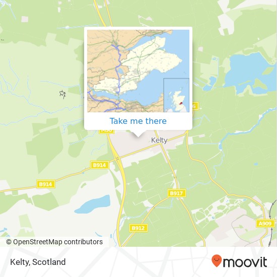 Kelty map