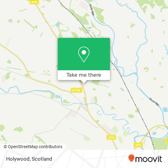Holywood map