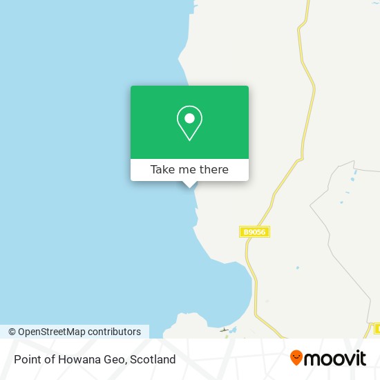 Point of Howana Geo map