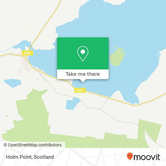 Holm Point map