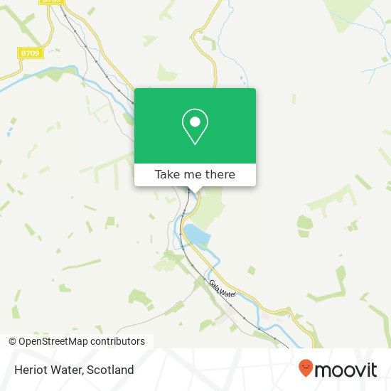 Heriot Water map