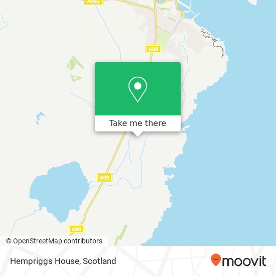 Hempriggs House map