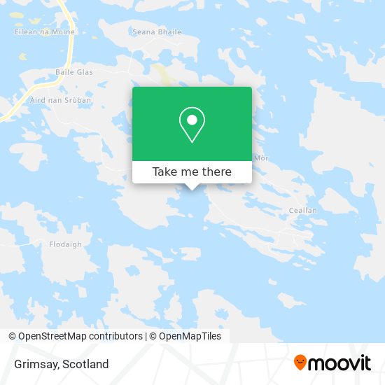 Grimsay map