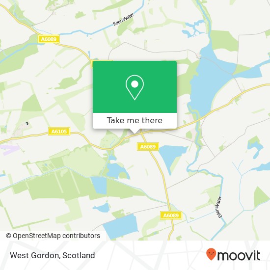 West Gordon map