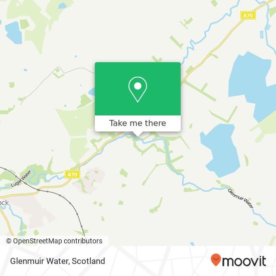 Glenmuir Water map