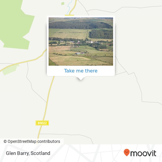 Glen Barry map