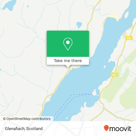 Glenafiach map