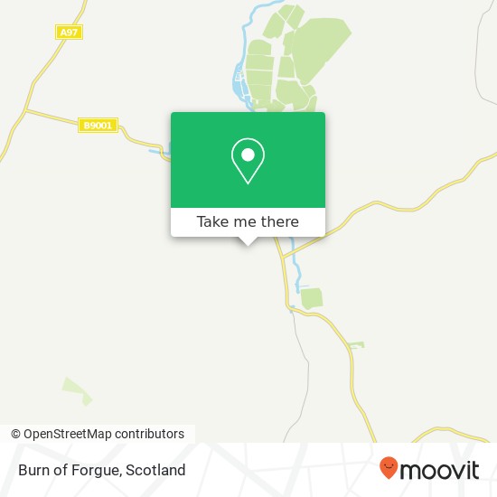 Burn of Forgue map