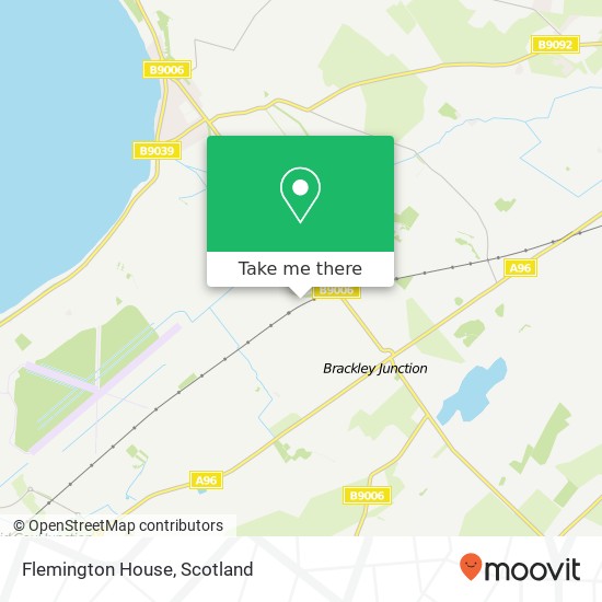 Flemington House map