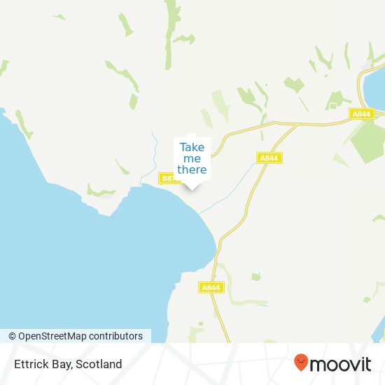 Ettrick Bay map