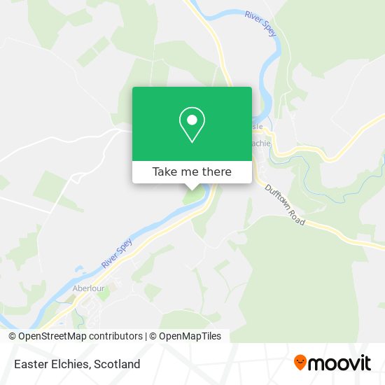 Easter Elchies map