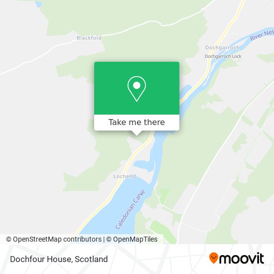 Dochfour House map