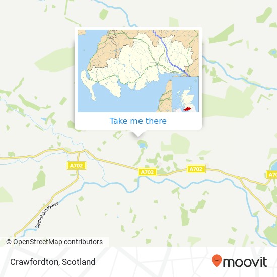 Crawfordton map