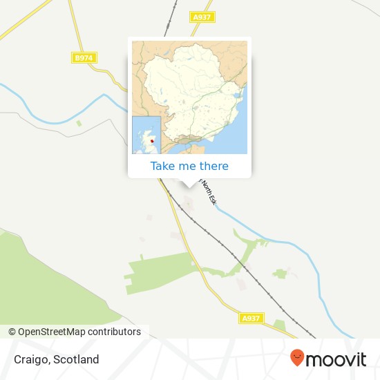 Craigo map