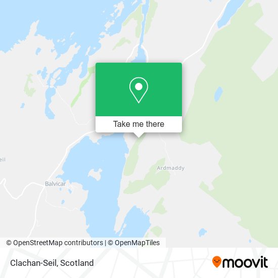 Clachan-Seil map