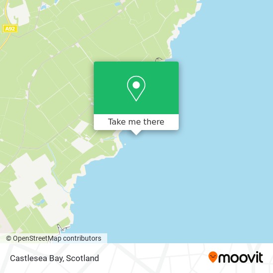 Castlesea Bay map