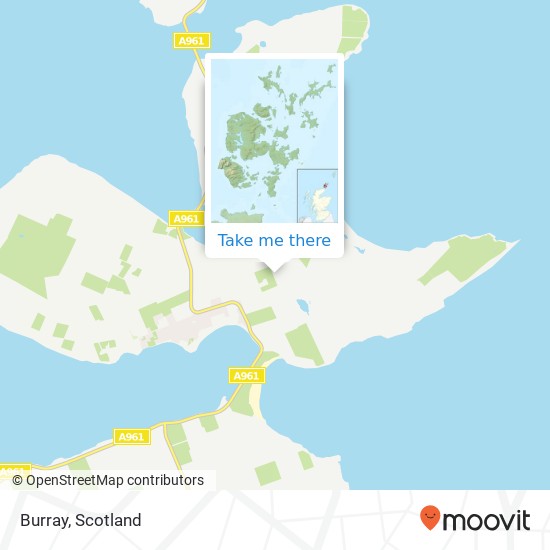 Burray map