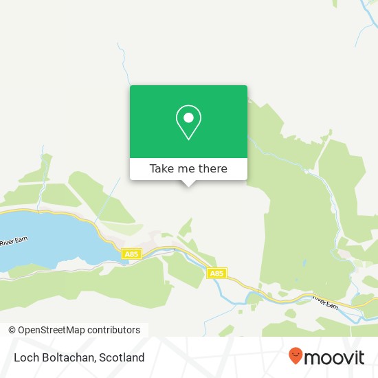 Loch Boltachan map