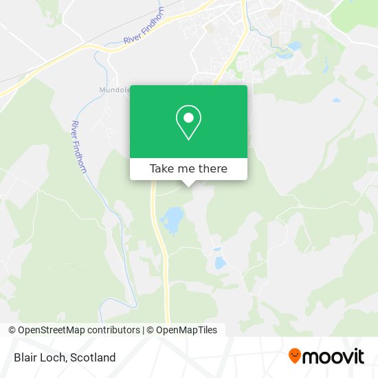 Blair Loch map