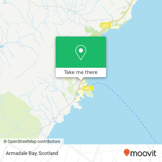 Armadale Bay map