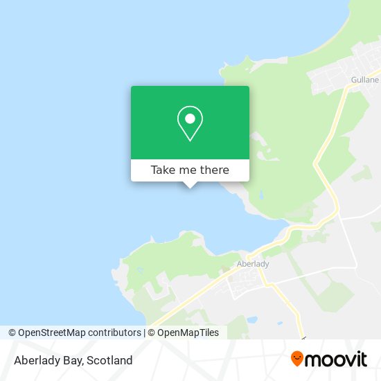 Aberlady Bay map