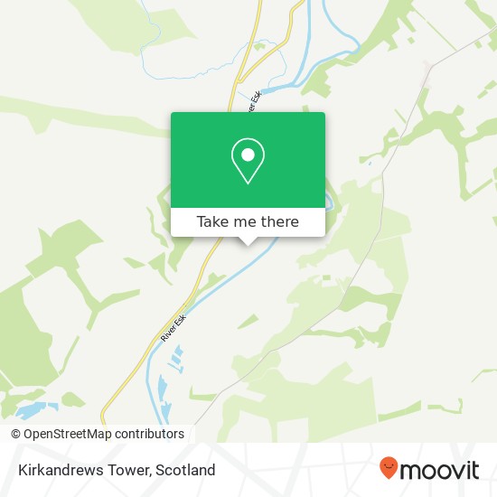 Kirkandrews Tower map