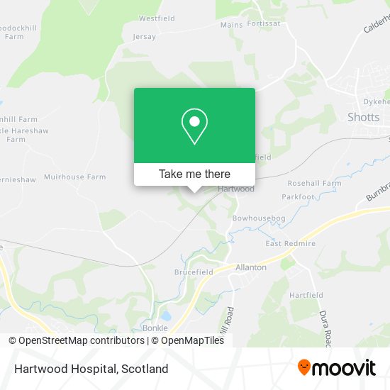 Hartwood Hospital map