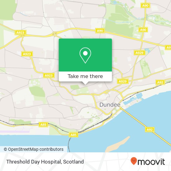 Threshold Day Hospital map