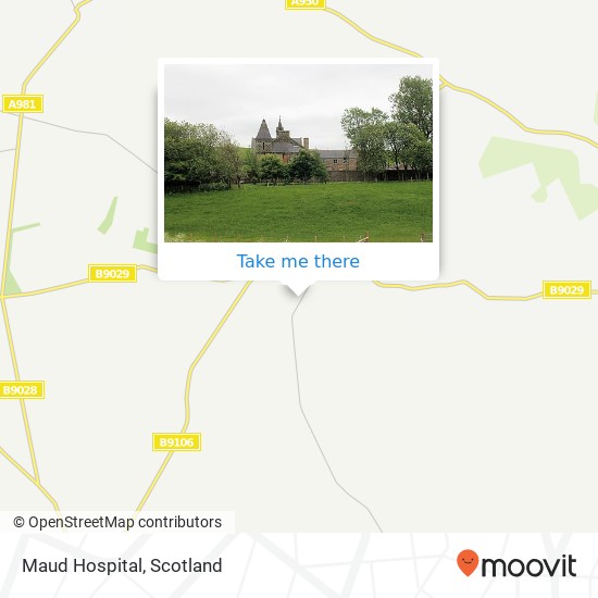 Maud Hospital map