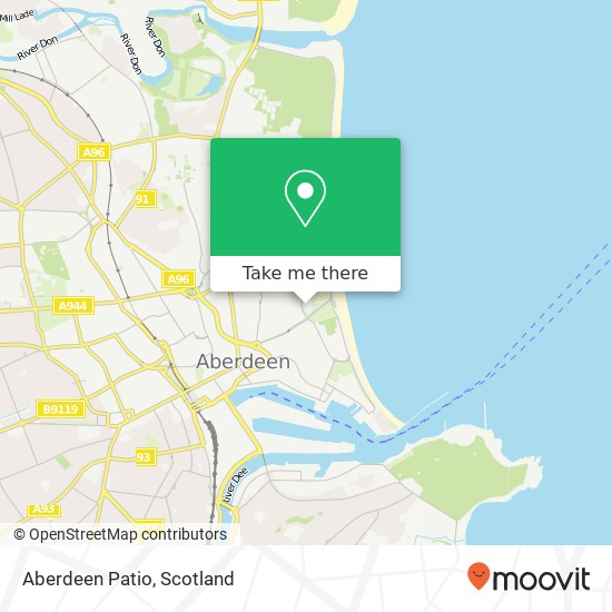 Aberdeen Patio map