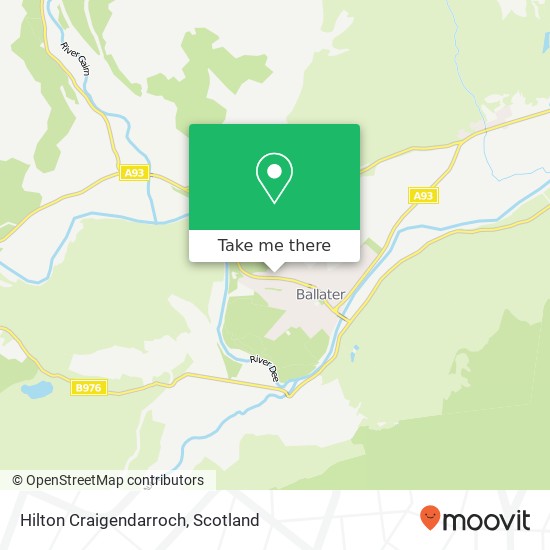 Hilton Craigendarroch map