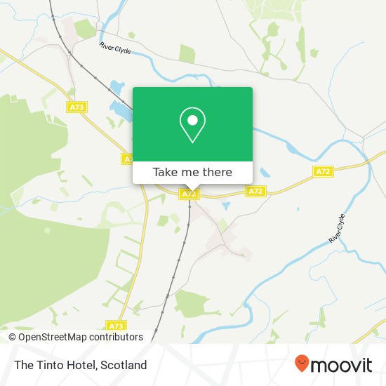 The Tinto Hotel map
